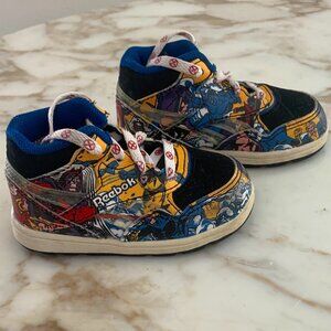 Reebok X Marvel Lace Up Superheroes Sneakers